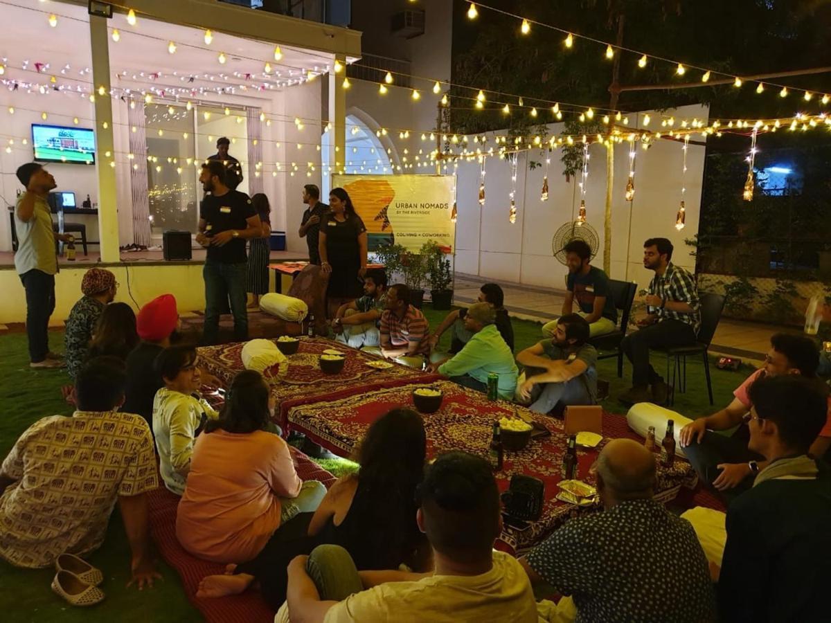 Hostel Urban Nomads Pune Riverside Colive Cowork Exterior foto